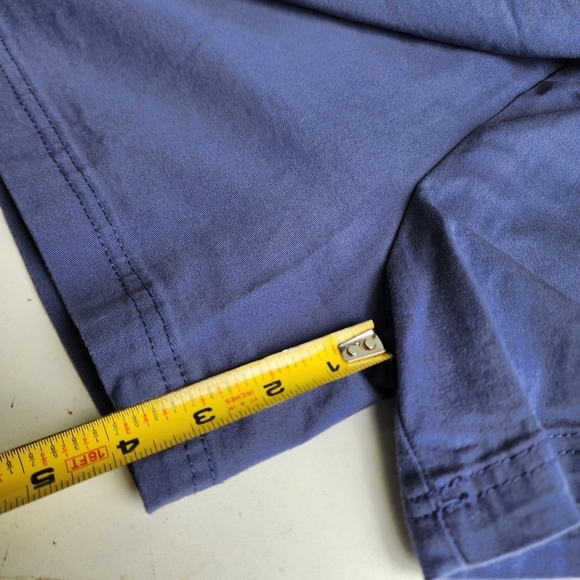 Nine West Jeans Women's Skort Wrap Front Elastic Back Waist Comfort Navy Blue M - Picture 8 of 11